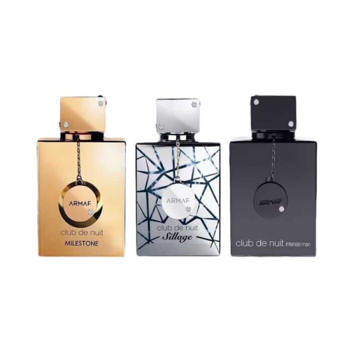 Perfumes ARMAF Set Club de Nuit Sillage, Intense Man y Milestone